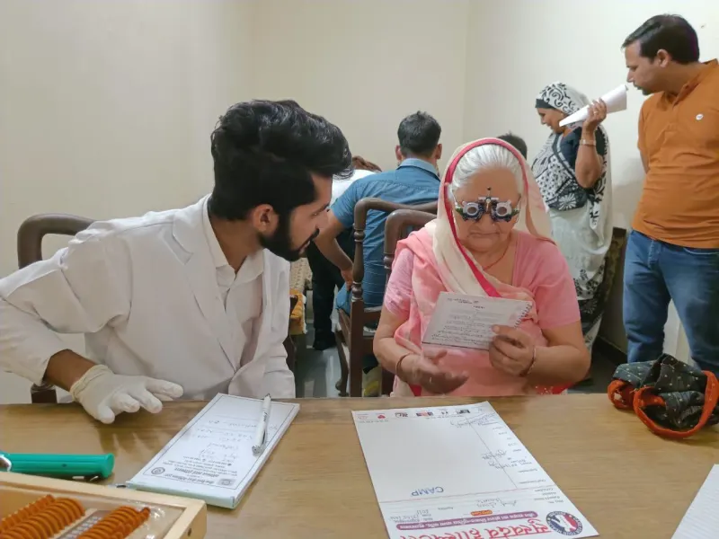 Pratha Health Care Medical Outreach & Eye Examination Camp in Village